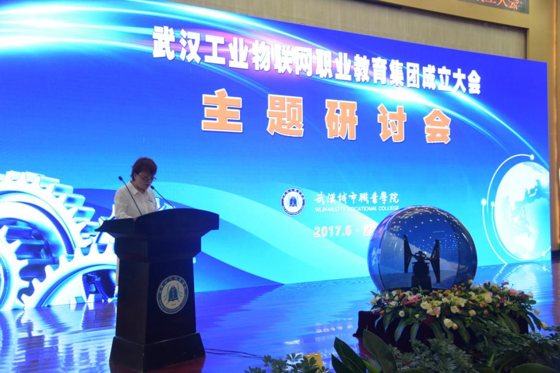 武汉工业物联网职业教育集团成立(图1)